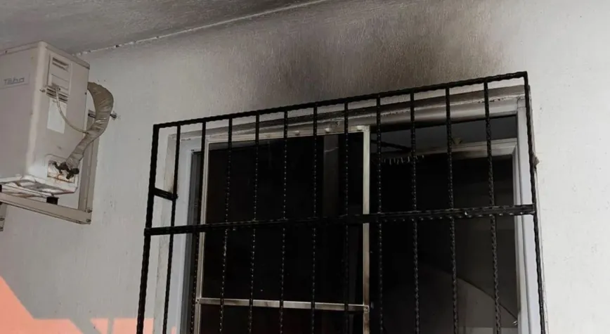 Aydın Nazilli'de Dehşet Anları! Boşanma Aşamasındaki Eşinin Apartmanını Kundaklamaya Kalkan Şüpheli Yakalandı