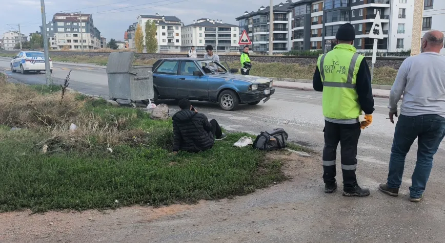Kütahya'da Ehliyetsiz Sürücü Dehşeti: 2 Yaralı!