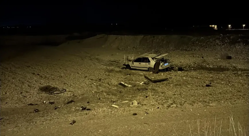 Kütahya'da Korkunç Kaza: Otomobil Tarlaya Uçtu, Genç Sürücü Yaralı!